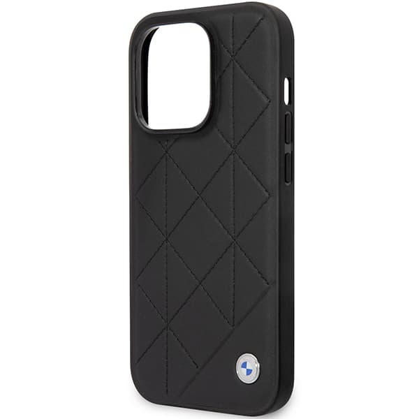 BMW Läderfodral till iPhone 14 Pro, Svart