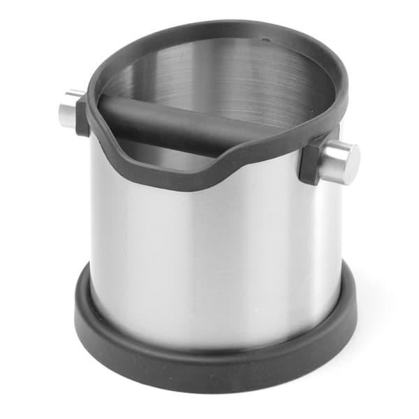 Knäppare för kaffesumpbehållare, rund, stål