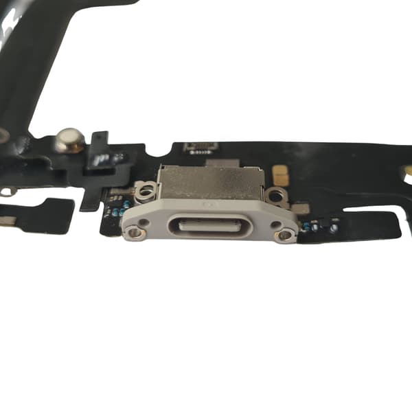 ORG Original USB-laddningskontakt för iPhone 15 Pro Max (vit)