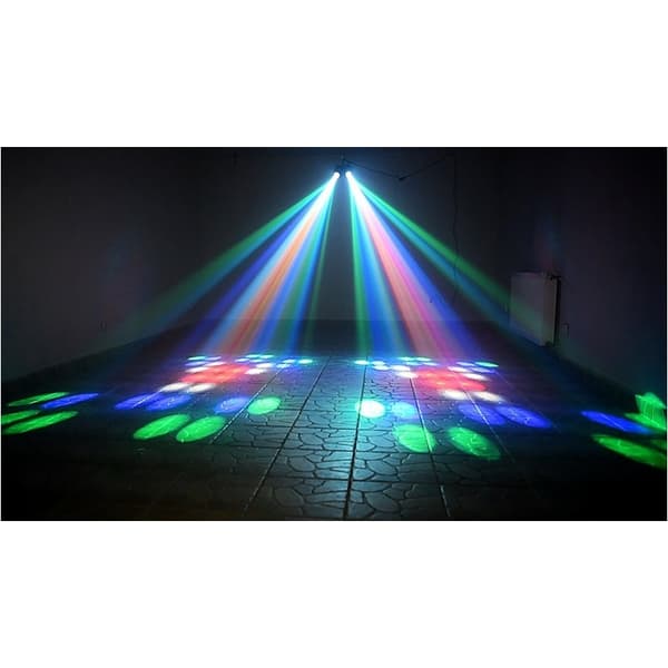 LIGHT4ME AIRSHIP 2 tehokas LED-efekti kaksoiskukka