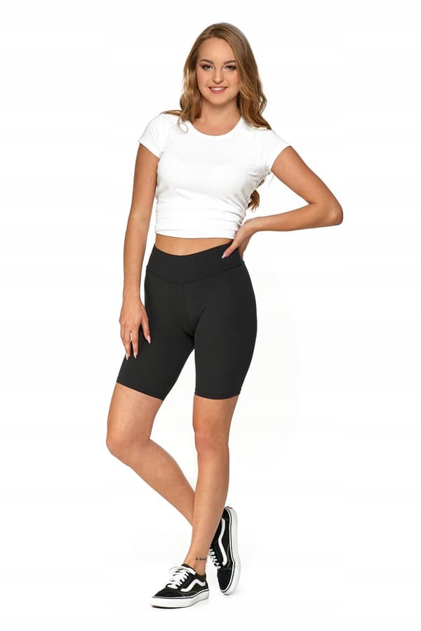 MORAJ 3XL sorte højtaljede cykelshorts