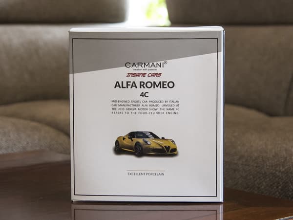Carmani, posliinimuki 370ml - alfa romeo 4C