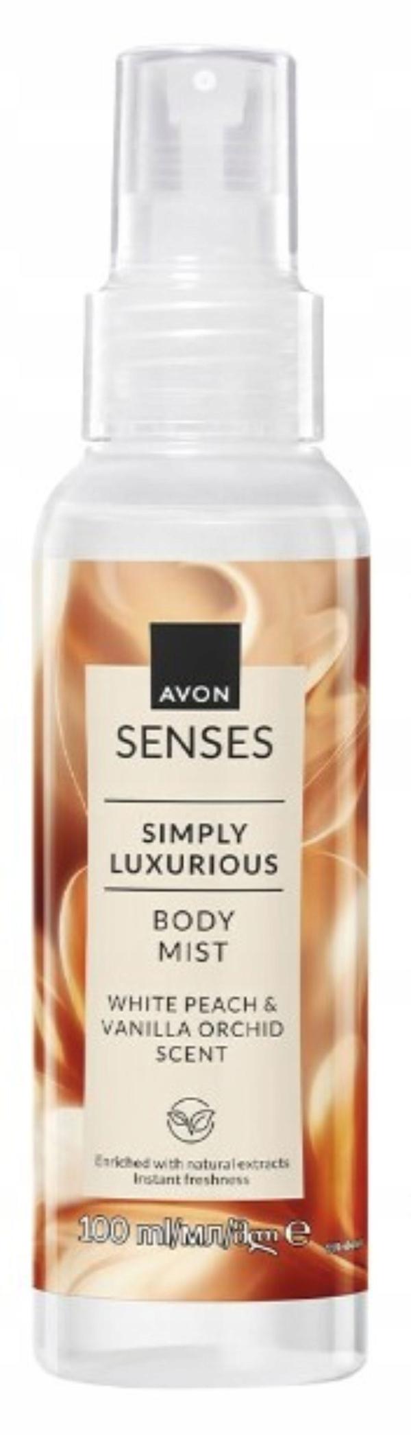 AVON BODY MIST VIT PERSIKA OCH VANILJ 100ml