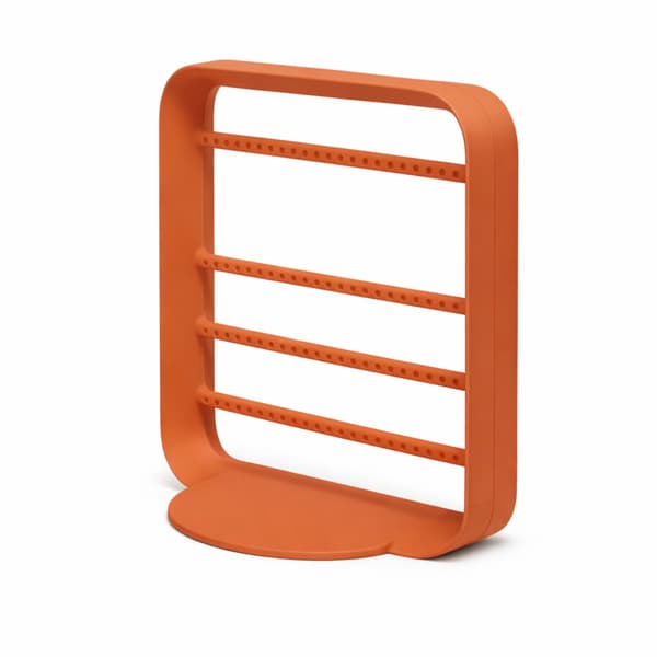 Örhängesställ orange smyckesorganisatör