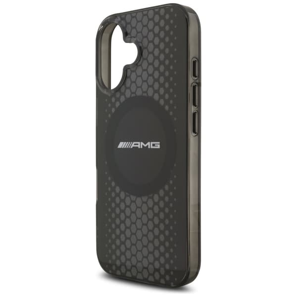 AMG Dobbeltlags Transparent Grafik MagSafe-cover til iPhone 17 Sort