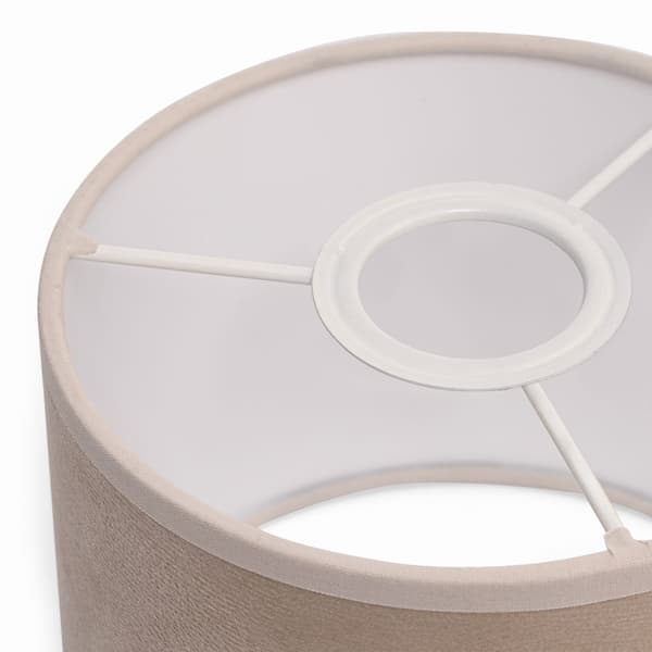 Tornado AMB-lampa, beige sammet