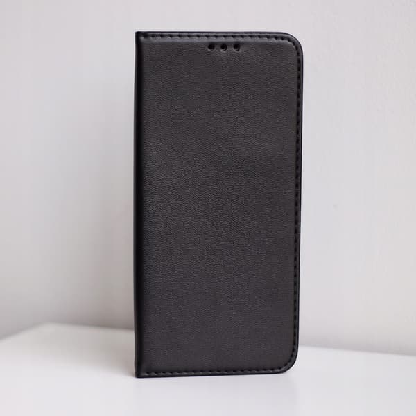 Etui til IPHONE 15 SMART MAGNETISK BOGETUI LUKKET + GLAS