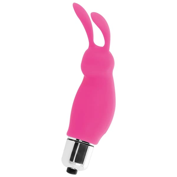 INTENSE Roger Rabbit - kompakt silikonstimulator, rosa 9 cm