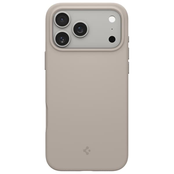Spigen Silicone Fit MAG MagSafe-etui til iPhone 17 Pro i sten
