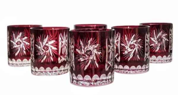 Ruby Crystal Whiskyglas 280 ml Olive Grinder