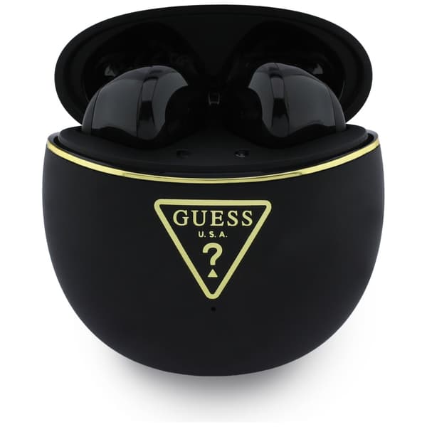 TWS Guess Gold Line Triangle hovedtelefoner sorte