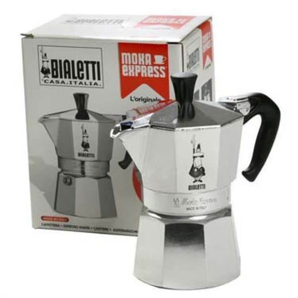 Bialetti Moka Express 4-kops kaffemaskine 230 ml sølv (0001164)