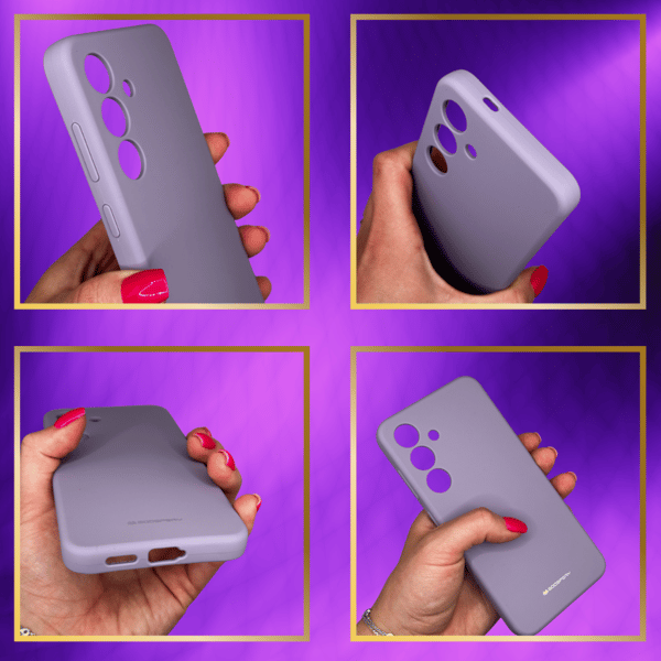 Mercury Silikone Etui til Samsung Galaxy S24+, Lilla