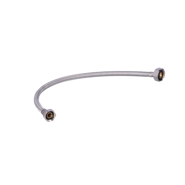 Reduktionsslange med W-W gevind, rustfrit stålflettet Viper Plus 3/