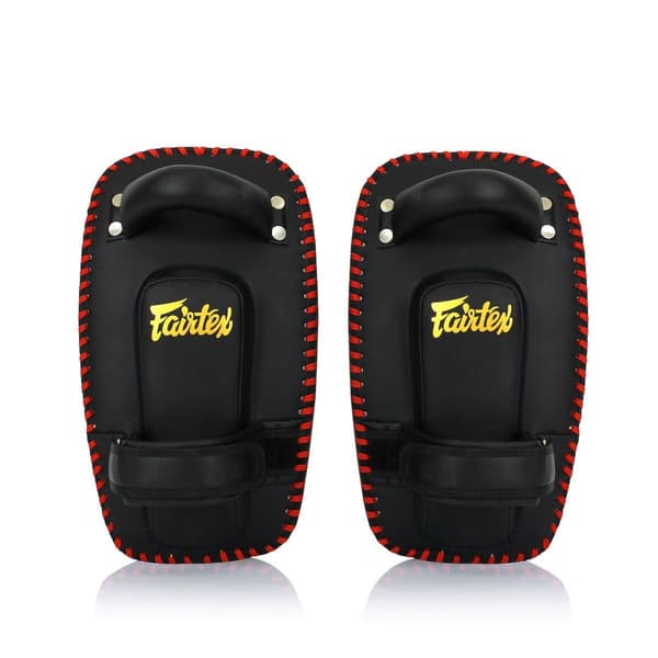 Fairtex Pao skjolde KPLC6 sort og guld lille