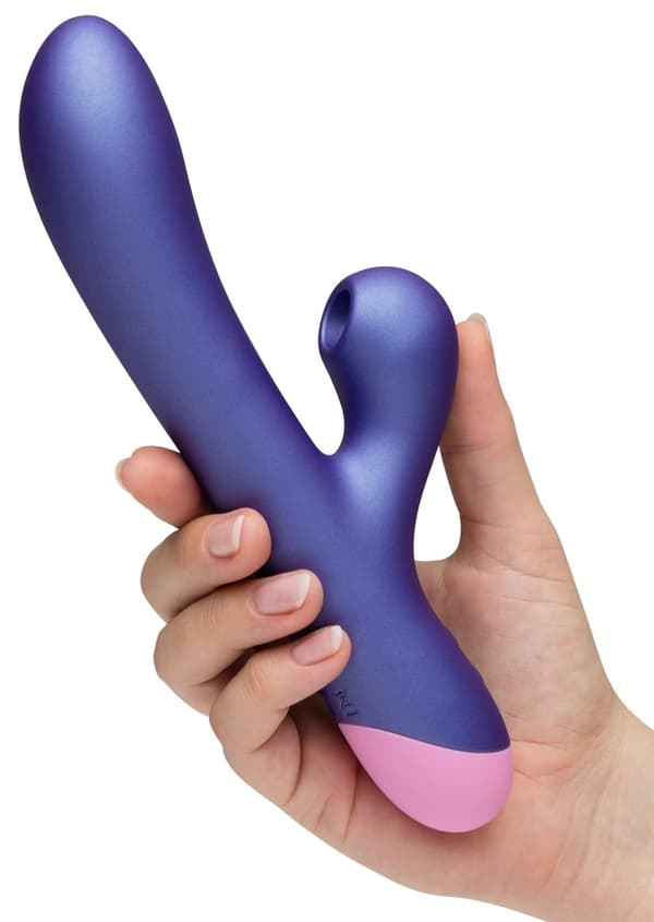 ROMP Pulse - dubbelfunktionsmodell med pulserings- och vibrationssystem, silikon