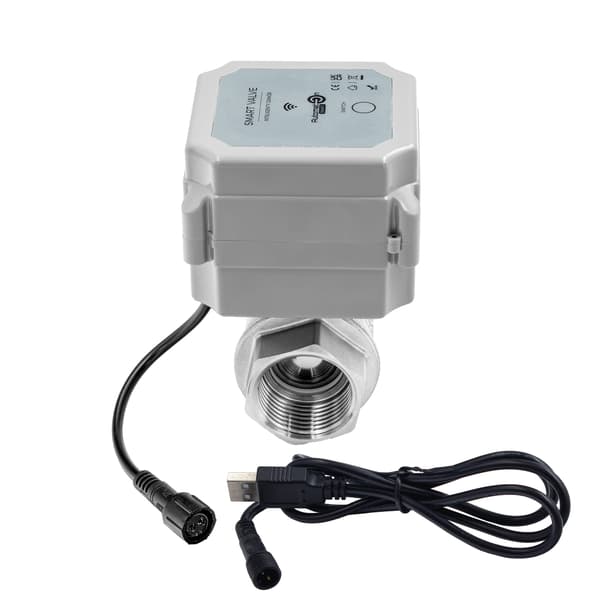 WiFi Tuya kuglemagnetventil ¾ tomme DN20 rustfrit stål SS304