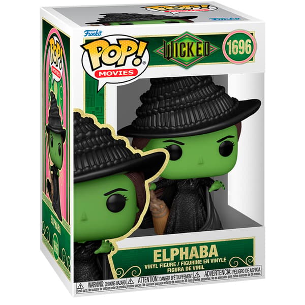 Funko POP Wicked 1696 Elphaba -keräilyfiguuri