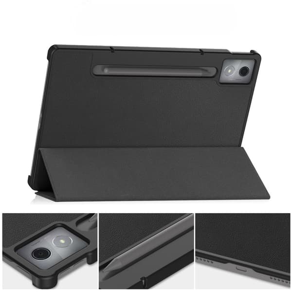 Lenovo Idea Tab Pro 12.7 -tabletin suojakuori, Smartcase, musta