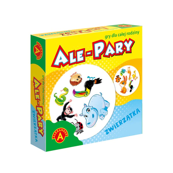 Ale-Pary. Perheen eläimet. Lautapeli. Alexander