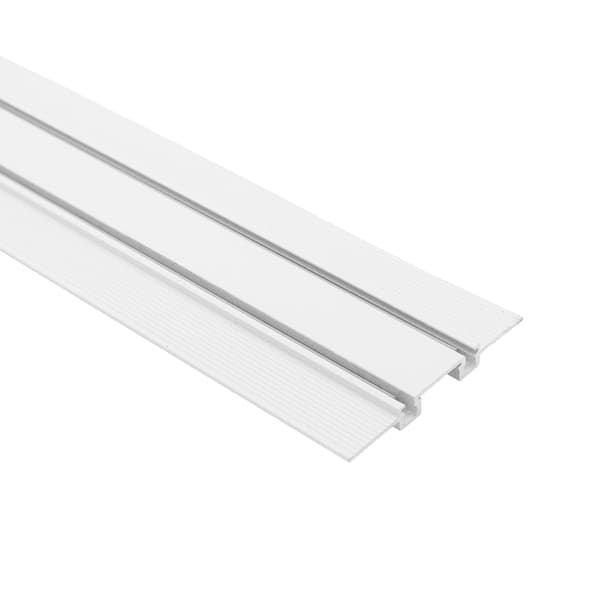Infälld magnetisk skena 1m 48VDC Vit SLIM TRACK Typ B | 1M