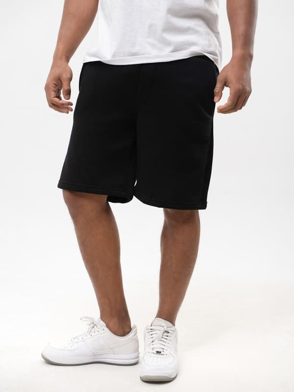 UrbanCity Mustat Logottomat Shortsit M