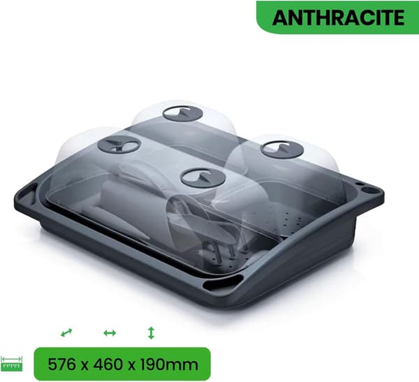INST01-S433 MINI VÄXTHUS PLANTBÄDD STARTKIT + VERKTYG