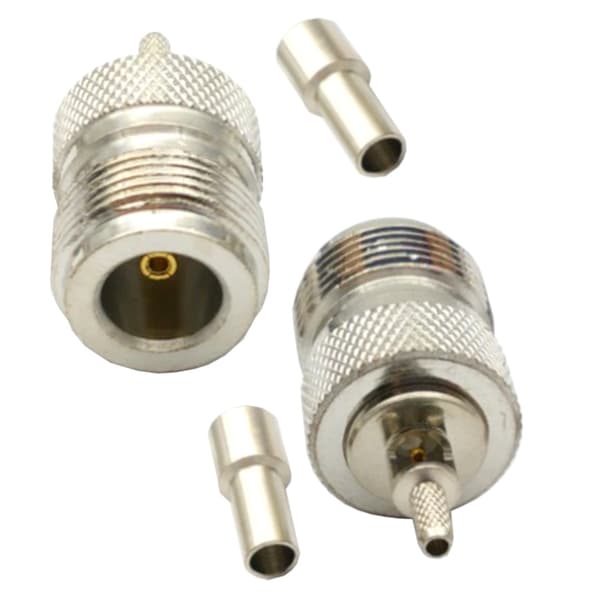 N-fatningstik til RG174 HQ-kabel