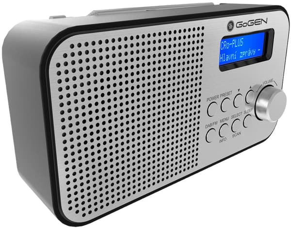 Radio GoGEN DAB 300 N Silver (GOG-DAB300N)