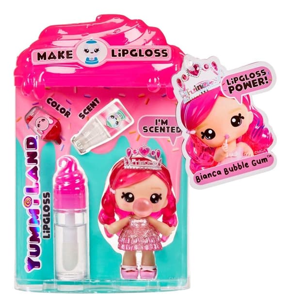Yummiland Lipgloss Dukke - Bianca Bubblegum