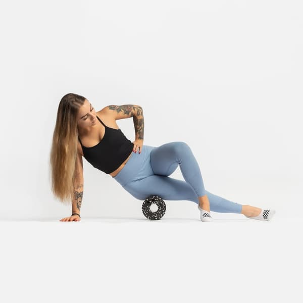 Massagerulle - Svart rulle