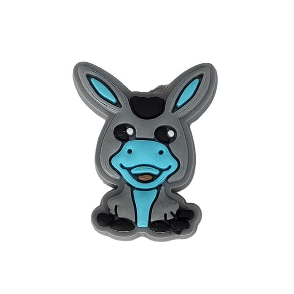 Crocs gummi badge emblem patch Farm Donkey 157-30 OS