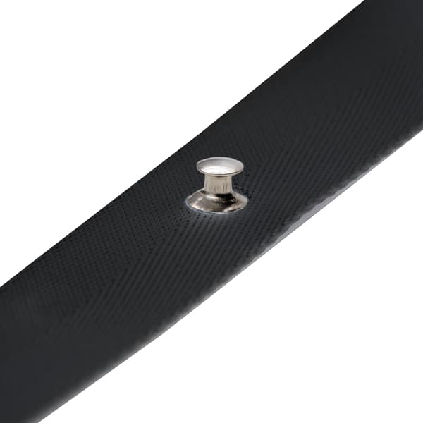 Våggardintejp med hållare var 107 mm, 1 meter, Svart
