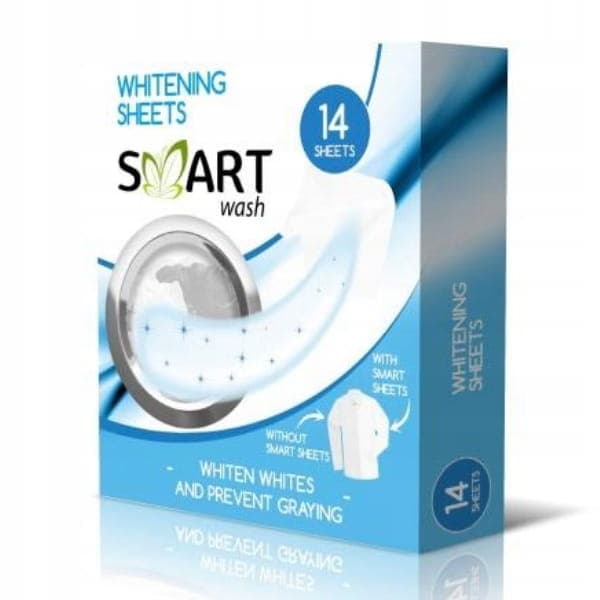 SMART wash vitgörande våtservetter 14 st.