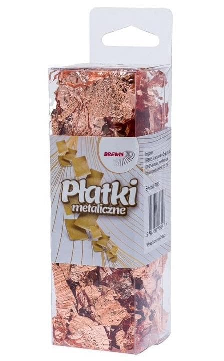 Kobbermetalliske flager