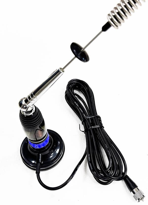 Delta 875N2 Magnetisk CB-antenneforbindelse 82 cm kabel 4 m UC-1 Magnet