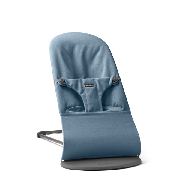 BABYBJÖRN - BLISS WOVEN studsare - Blåmelerad