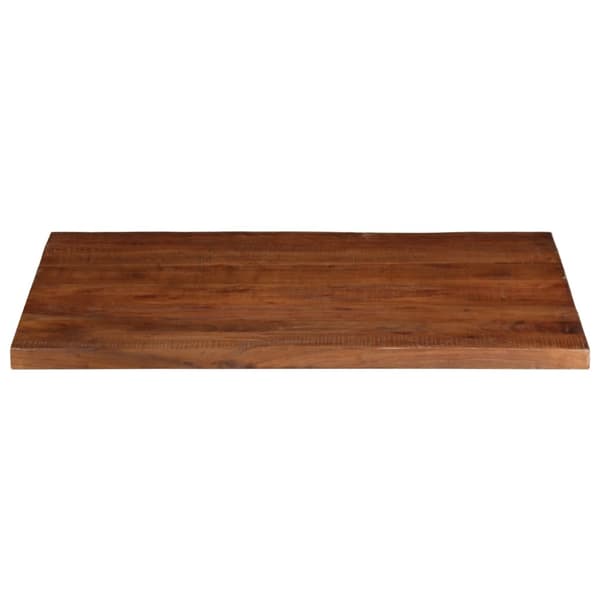 vidaXL bordplade 110x80x2,5 cm rektangulær massiv genbrugstræ