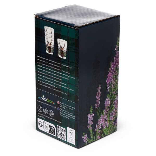 PKRPCUP04 4 Picnickopper 450ml Vildhjort
