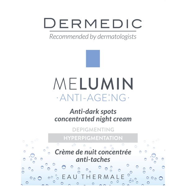 Dermedic Melumin Natcreme-Koncentrat mod misfarvning 50ml