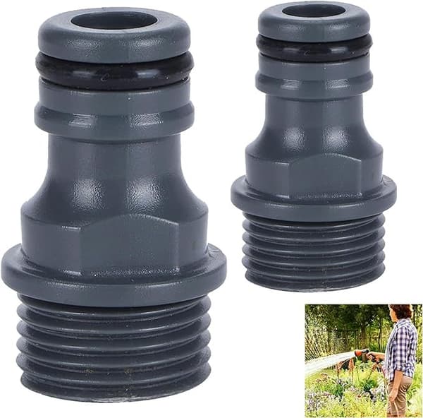 3/4" hanekobling - Havekobling 2 stk.