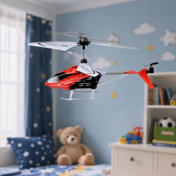 Fjärrstyrd helikopter röd Z3440