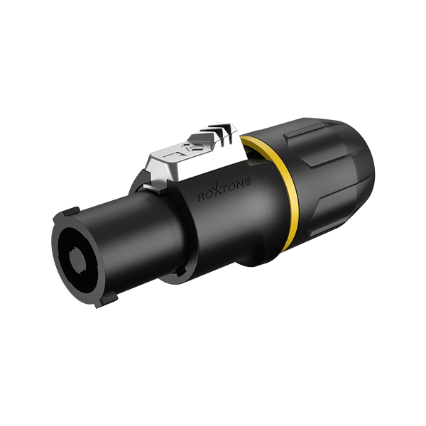 Højttalerstik 4-benet Roxtone RS4FP-YL