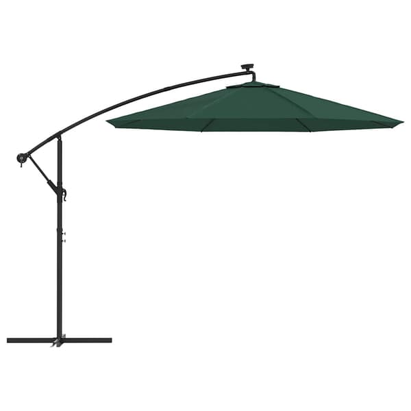 vidaXL Puutarhan aurinkovarjon vaihtosuojus, vihreä, 300 cm