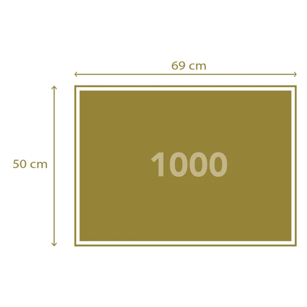 Puzzle 1000 Museo Leonardo Viimeinen ehtoollinen 31447