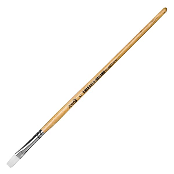NYLON FLADE BØRSTER NR. 14 A'6