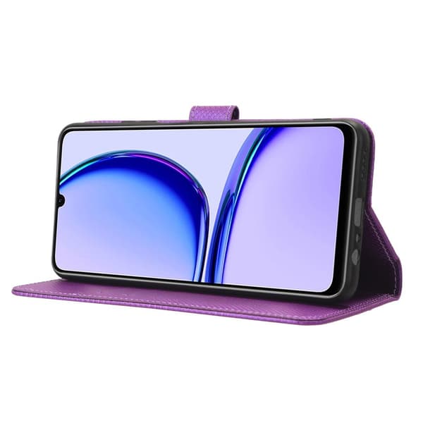 Realme Note 50 Flipfodral, Plånbok Smart Magnet, Lila