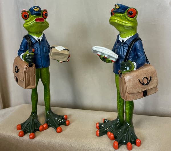 Frøpostbud figur
