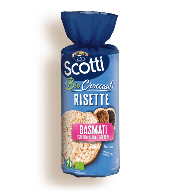 Scotti glutenfri risvafler Bio Risette Basmati 120g