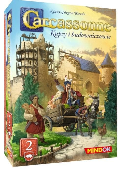 Carcassonne 3 Købmænd og Bygmestre 2. Udgave